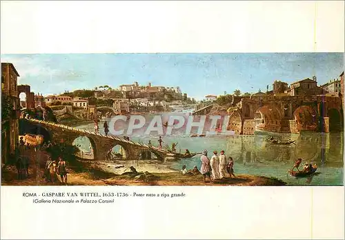 Cartes postales moderne Roma Gaspare Van Wittel 1653 1736