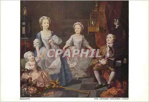 Cartes postales moderne Hogarth the Graham Children