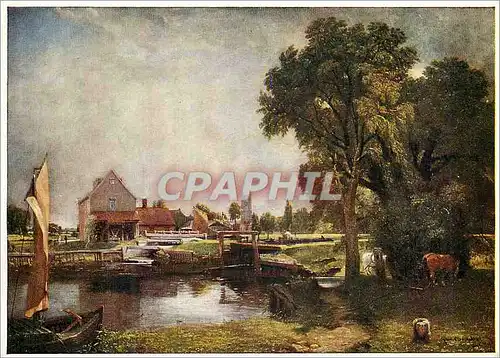 Cartes postales moderne Dedham Mill Victoria and Albert Museum London John Constable