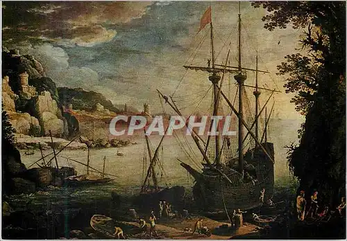 Cartes postales moderne Bruxelles Musees Royaux des Beaux Arts Bril Paul (1554 1626) le Port