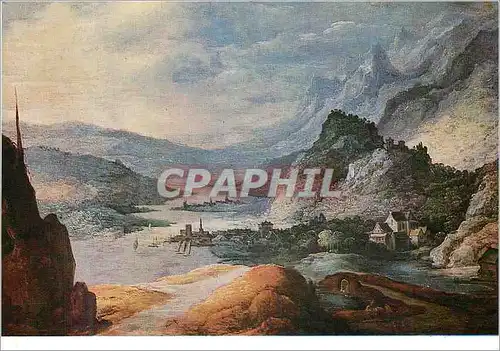 Cartes postales moderne Bruxelles Musees Royaux des Beaux Arts Paysage Montagneux