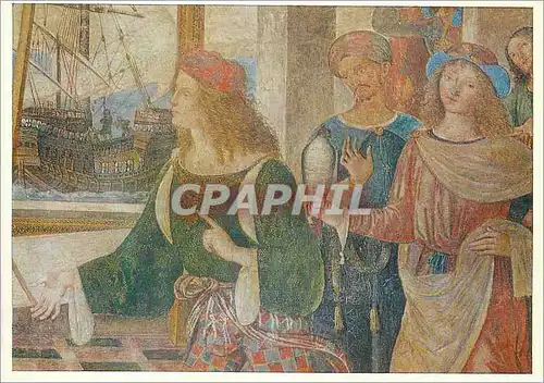 Cartes postales moderne Pinturicchio (1454 1513) Penelope at the Loom (Detail)