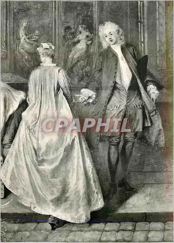 Cartes postales moderne Berlin Chateau de Charlottenburg L'Enseigne de Gersaint