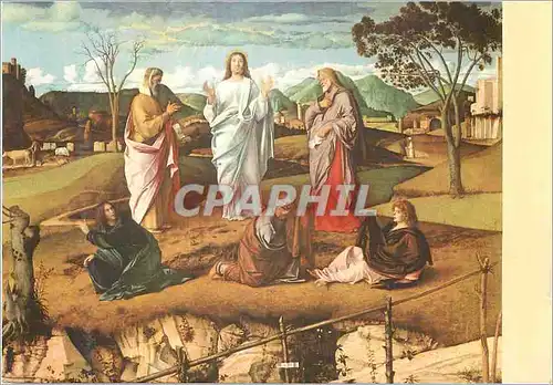 Cartes postales moderne Napoli Museo di Capodimonte Giovanni Bellini (1430 1516) La Transfiguration