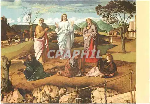 Moderne Karte Napoli Museo di Capodimonte Giovanni Bellini (1430 1516) La Transfiguration