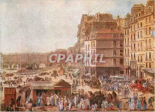 Cartes postales moderne Louis Nicolas de Lespinasse (1734 1808) Les Quais du Port au Ble Wheat Port