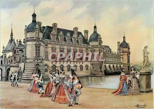 Cartes postales moderne Chantilly (Oise) Chateau de l'Ile de France