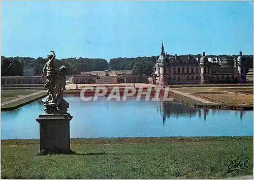 Moderne Karte Le Valois Chantilly (Oise) Le Grand Chateau