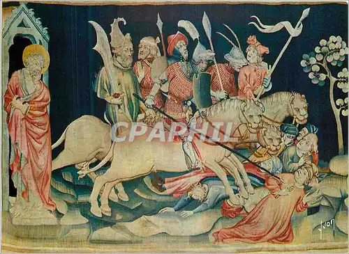 Cartes postales moderne Chateau d'Angers (M et L) Couleurs et Lumiere de France Tapisserie de l'Apocalypse