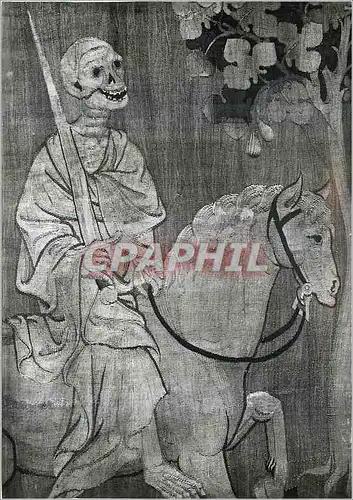 Cartes postales moderne Tapisserie de l'Apocalypse (Fin XIVe Siecle) Detail du Tableau Le Quatrieme Calvaire de l'Apocal