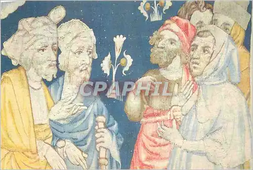 Cartes postales moderne Tapisserie de l'Apocalypse d'Angers Les Deux Temoins detail