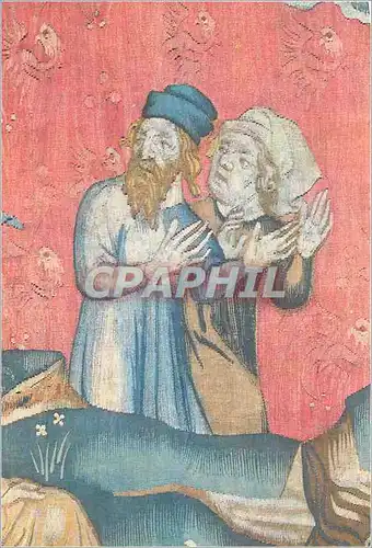 Cartes postales moderne Tapisserie de l'Apocalypse d'Angers Les Temoins Ressuscitent detail