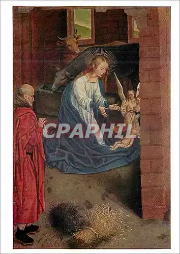 Cartes postales moderne Hans Memling (um 1433 1494) Christi Geburt