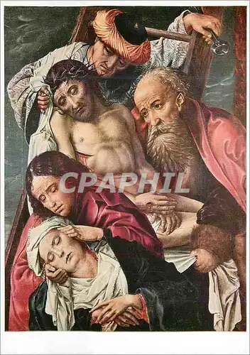 Cartes postales moderne Colyn de Coter (um 1500) Descnete de croix