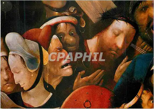 Cartes postales moderne Gent Museum van Schoone Kunsten Hieronymus Bosch (1460 1516) Le Portement de Croix (Detail)