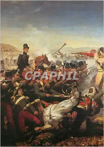 Cartes postales moderne Autun Musee Rolin Horace Vernet 1789 1863 La Bataille de Somah 1839