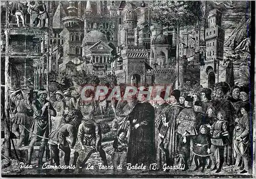 Cartes postales moderne Pisa Cimetiere la Tour de Babel