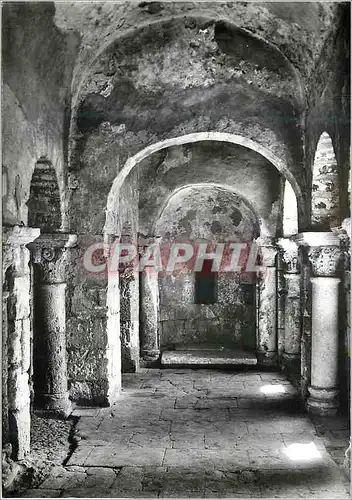 Moderne Karte Arles (Bouches du Rhone) Abbaye de Montmajour Nef de la Chapelle St Pierre (Xe s)