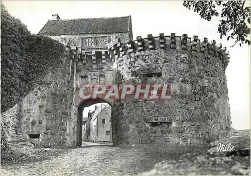 Cartes postales moderne Vezelay (Yonne) le Chemin de Ronde et la Porte Neuve (XVe et XVIe s)