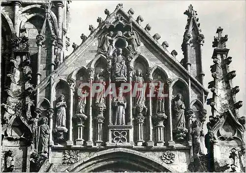 Cartes postales moderne St Pere sous Vezelay (Yonne) le Tympan de l'Eglise