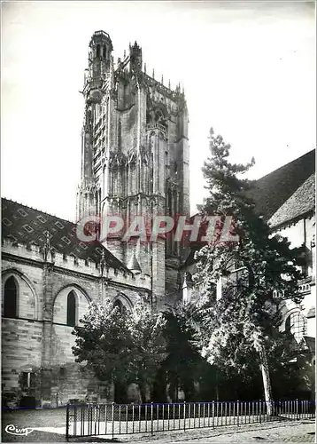 Moderne Karte Sens (Yonne) Tour de la Cathedrale