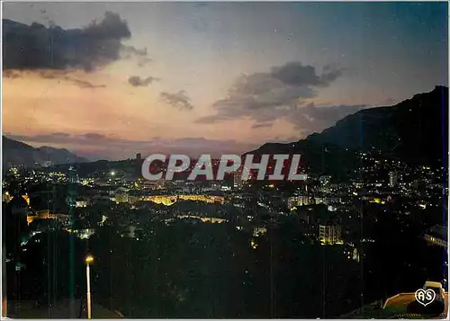Cartes postales moderne Chambery Soir sur la Ville