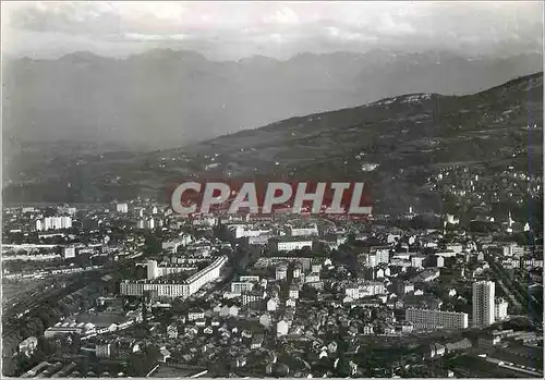 Moderne Karte Chambery (Savoie) Vue Generale Aerienne