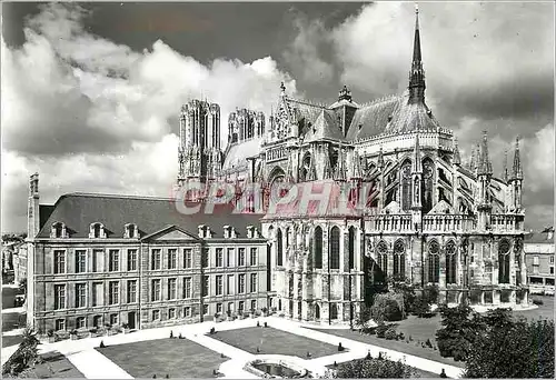 Moderne Karte Reims (Marne) Abside de la Cathedrale