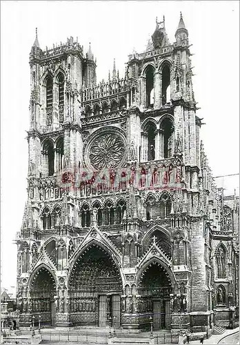 Moderne Karte Amiens (Somme) la Cathedrale