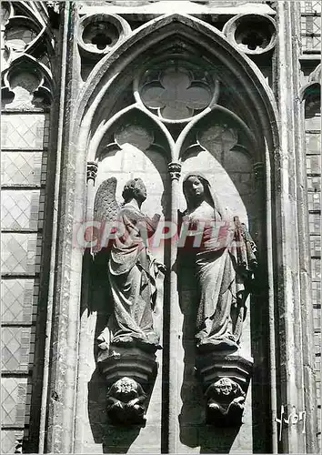 Moderne Karte Amiens (Somme) la Cathedrale Detail (XIIIe s)