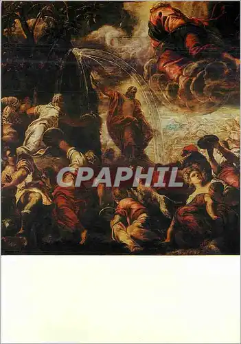 Cartes postales moderne Venezia Moise fait Jaillir l'Eau