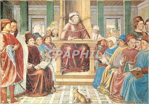 Moderne Karte Gimignano St Augustin Lit Rhetorique et Philosophie a Rome