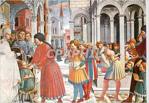 Cartes postales moderne Gimignano Augustin a l'Ecole