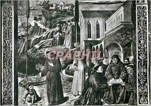 Cartes postales moderne Gimignano Admonition de St Augustin