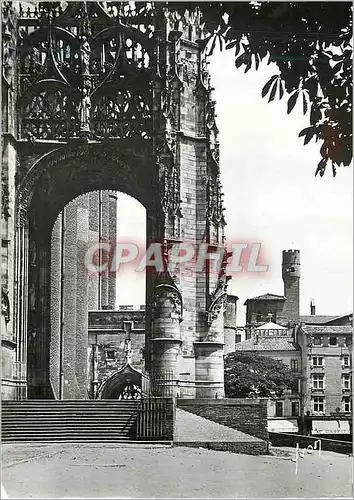 Cartes postales moderne Albi Tarn Cathedrale Sainte Cecile le Porche