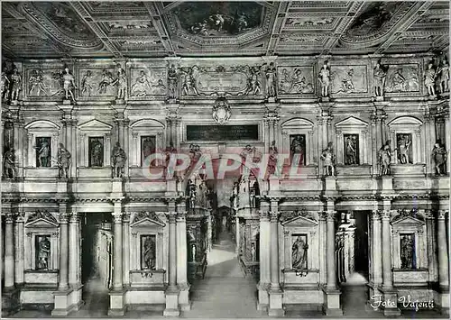 Moderne Karte Vicenza Theatre Olympique l'Avant Scene