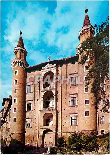 Moderne Karte Urbino Palais Ducal Les Torricini (XVe Siecle)