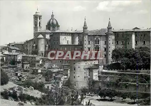 Moderne Karte Urbino Declin panoramique