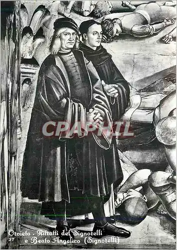 Cartes postales moderne Orvieto Riftaffi del Signorelli e Beato Angelico (Signorelli)