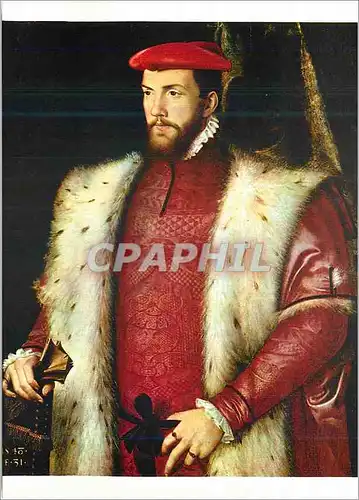 Cartes postales moderne Chantilly (Oise) Musee Conde Odet de Coligny Francois Clouet (attribue)