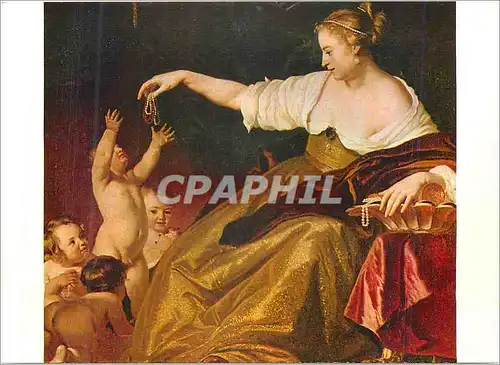 Moderne Karte Chantilly (Oise) Musee Conde Allegorie de la Richesse Jacob Van Loo