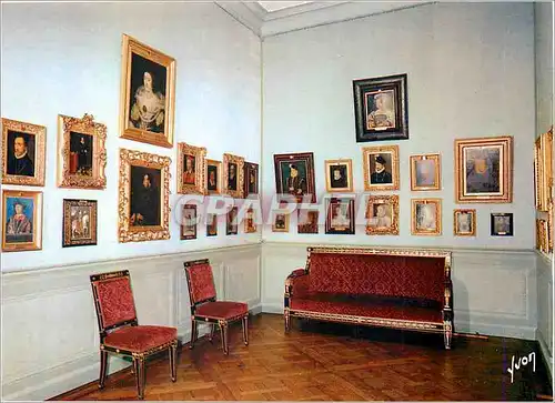 Cartes postales moderne Chateau de Chantilly (Oise) Couleurs et Lumiere de France Le Salon des Clouet