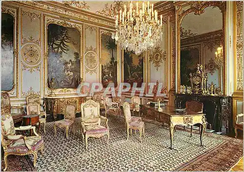 Moderne Karte Chateau de Chantilly Musee Conde Les Appartements La Chambre de Monsieur le Prince