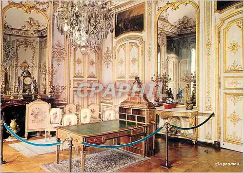Moderne Karte Chateau de Chantilly (Oise) Le Grand Cabinet