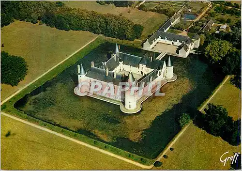 Moderne Karte En Anjou Chateau du Plessis Bourre (Maine et Loire)