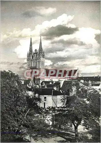 Cartes postales moderne Angers (M et L) la Cathedrale Saint Maurice (XIIe XIIIe s)