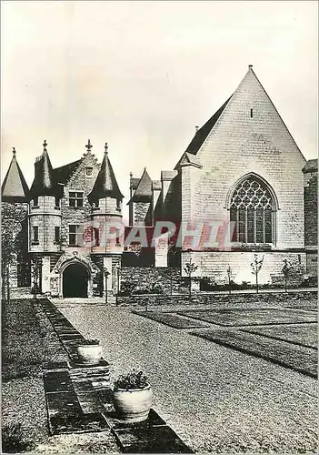 Moderne Karte Angers (M et L) le Chateau (XIIIe s) Cour Interieure le Petit Chateau et la Chapelle