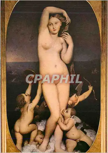 Moderne Karte Chantilly (Oise) Musee Conde Venus Anadyomene Ingres