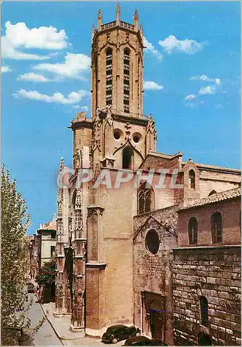 Cartes postales moderne Aix en Provence la Cite du Roy Rene la Cathedrale Saint Sauveur