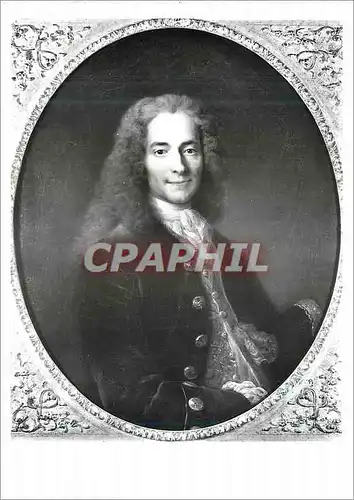 Moderne Karte Musee Carnavalet Voltaire par Largilliere